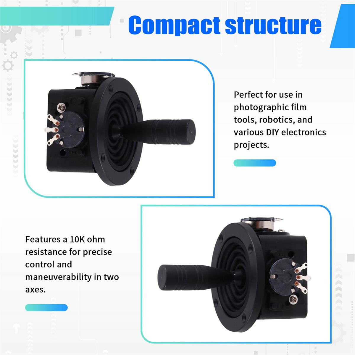 Potentiometer 10K - مقياس جهد (بوتنشيميتر) عصا التحكم A72Z