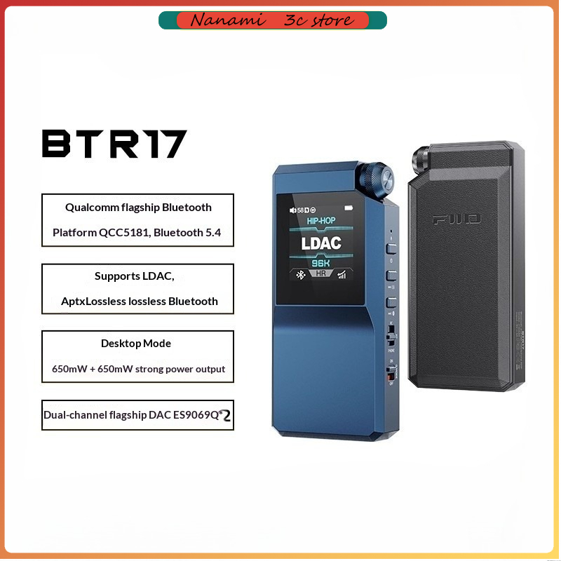 Sbc Audio Amplifier - FiiO BTR17 سماعات فك تشفير بلوتوث