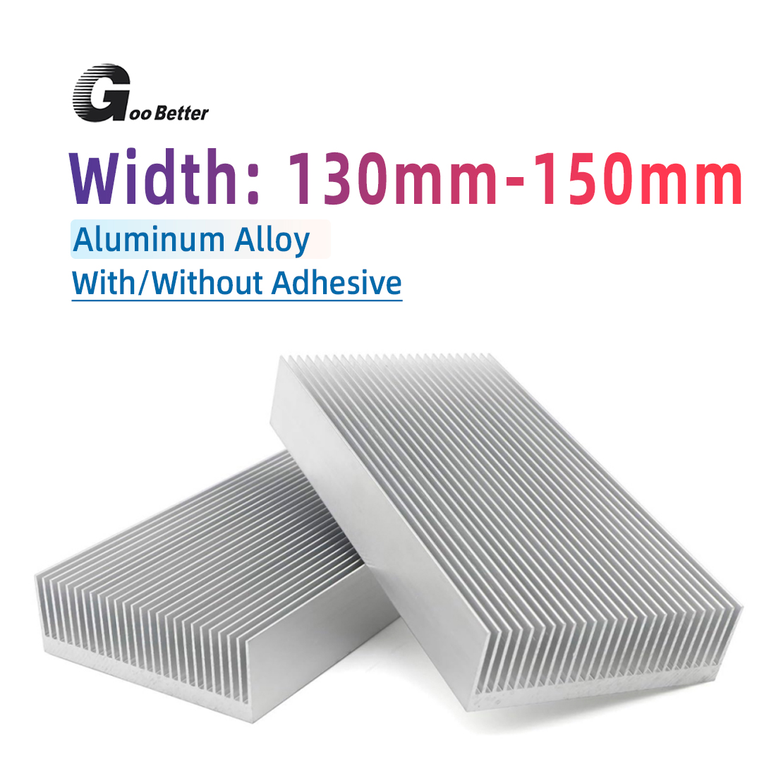 Heatsink Aluminum - لتقوم بها بنفسك برودة مبادل حراري
