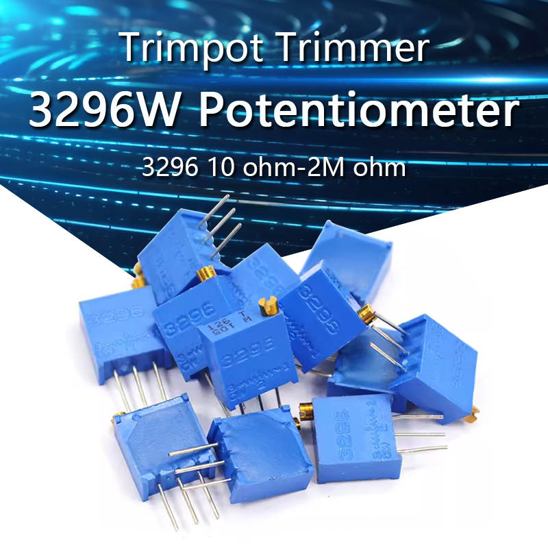 Potentiometer 10K - 5-50 قطعة 3296W 3296 50 100
