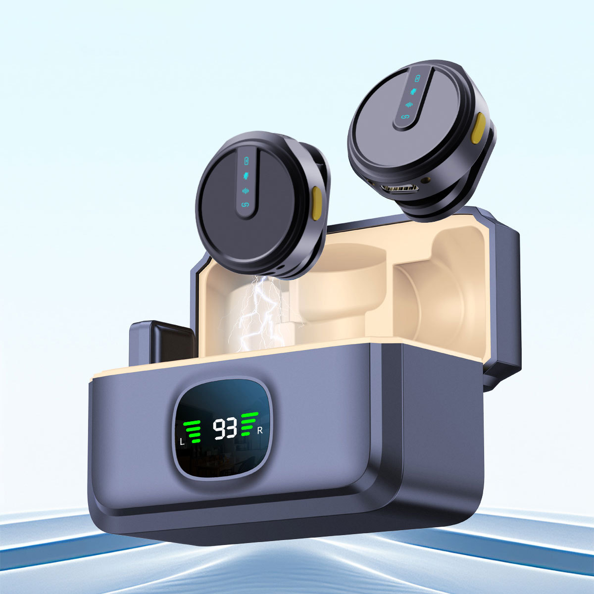 Microphone Capsule - ميكروفون لافالير لاسلكي لاستوديو التصوير، مزود
