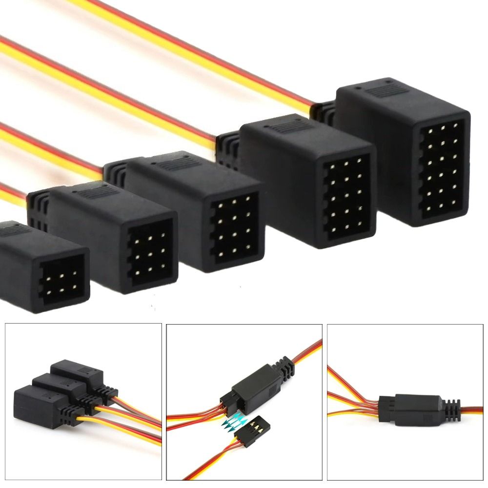 Rca Cable - كابلات توصيل RC بطول 350 مم،