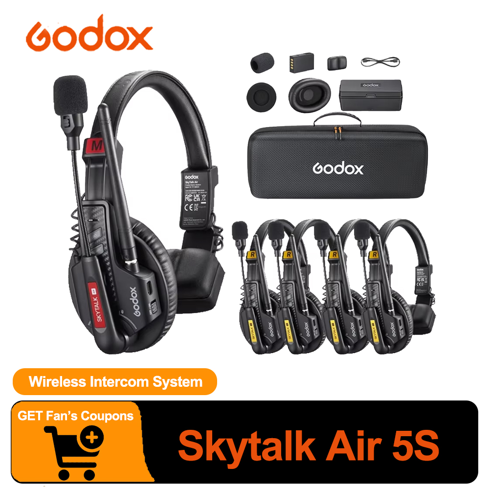 Condenser Microphone Kit - نظام اتصال لاسلكي GODOX Skytalk Air