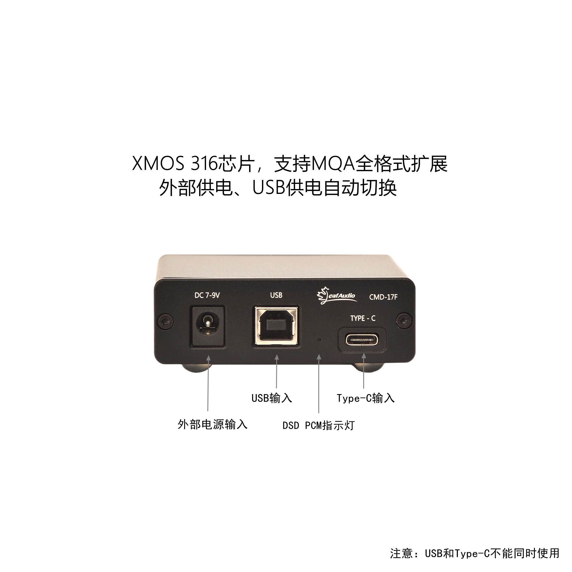 Audio Interface - بطاقة صوت رقمية Leaf Audio CMD17F