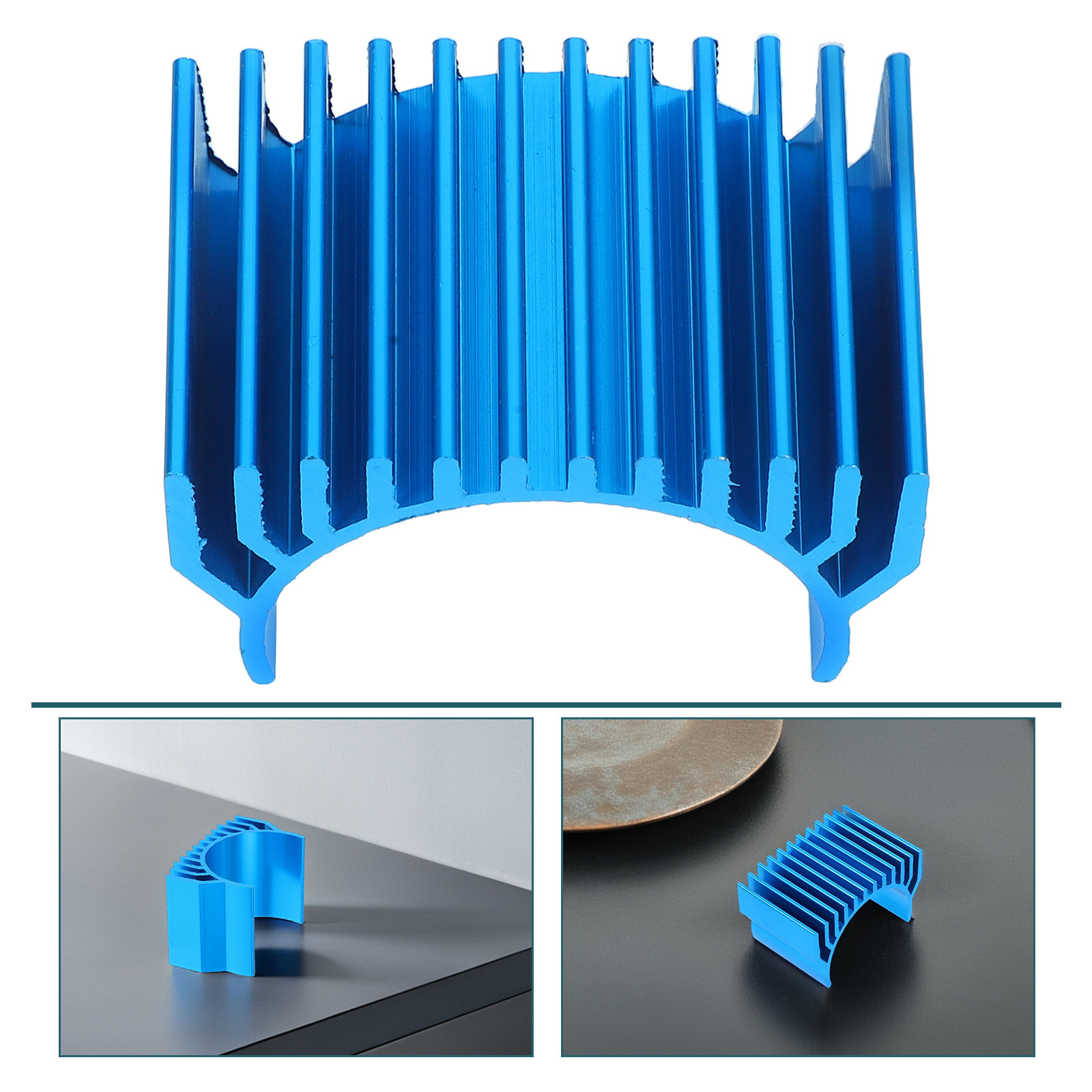 Heatsink Aluminum - مشتت حرارة محرك سيارة RC 6060