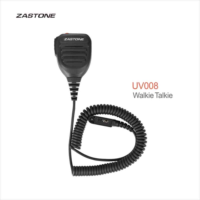 Speaker Terminal - ZASTONE UV008 ميكروفون لاسلكي تخاطب مكبر