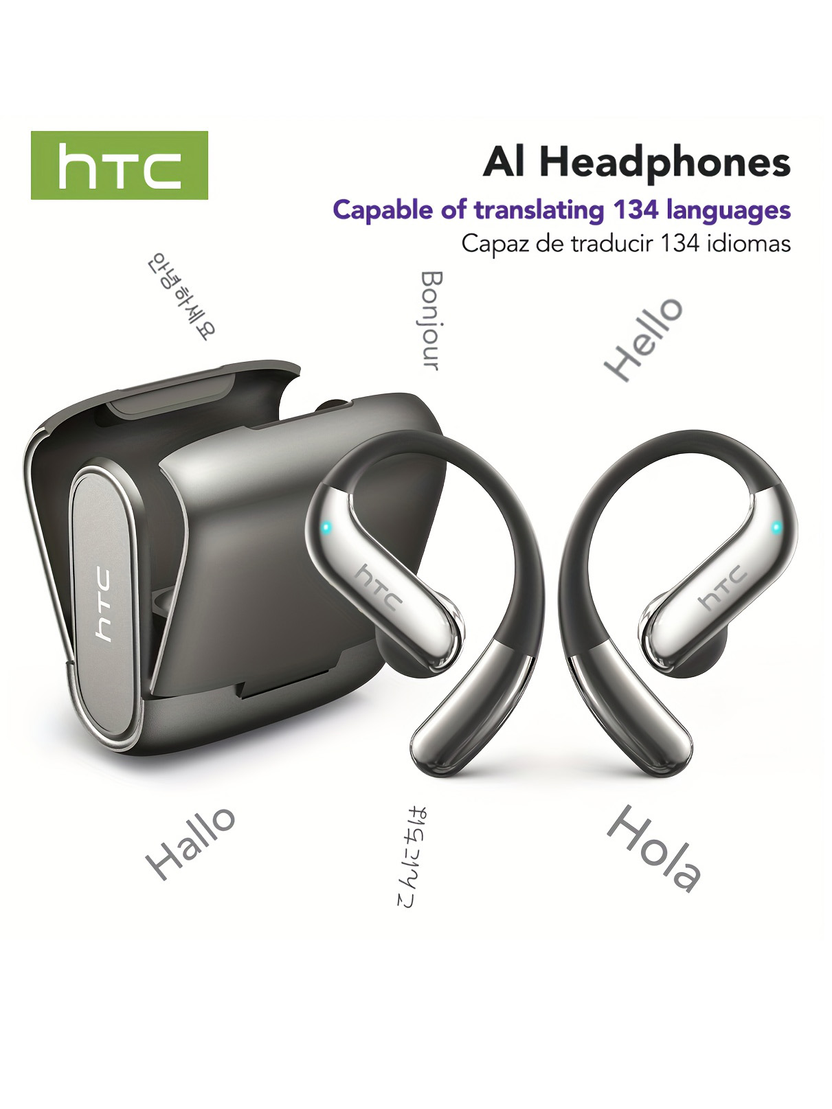 Woofer - سماعات بلوتوث مفتوحة الأذن HTC 30