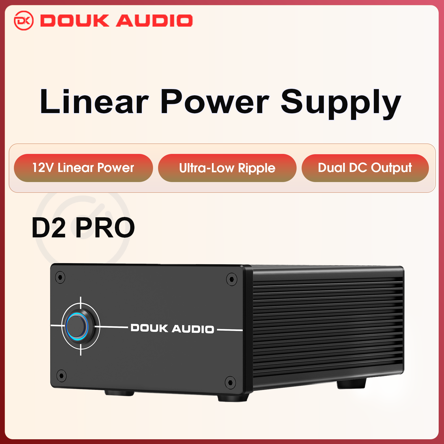 Audio Dac - مصدر طاقة خطي منظم من دوك