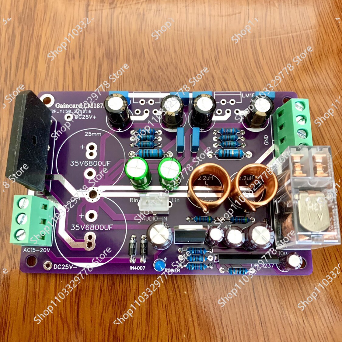 Hifi Amplifier Board - لوحة مكبر صوت ستيريو جديدة ومعدلة