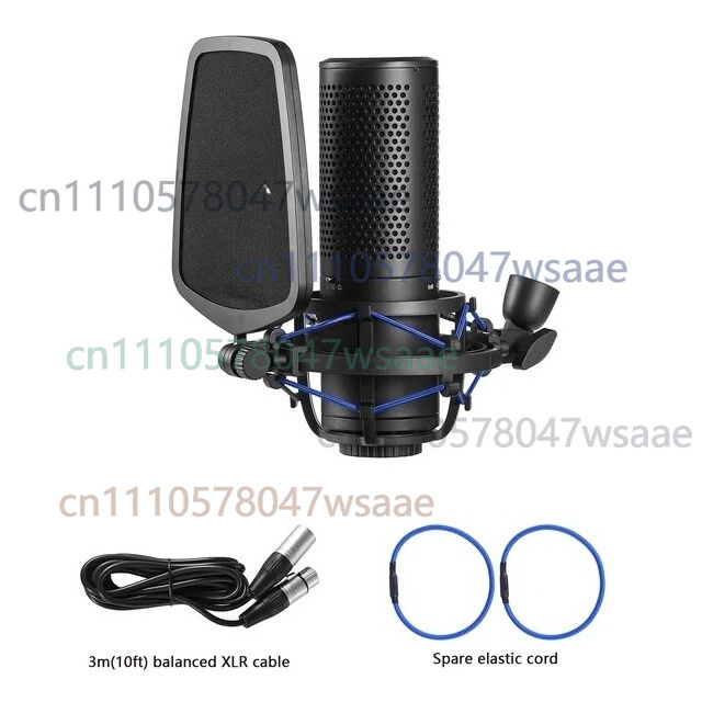 Condenser Microphone Kit - ميكروفون استوديو مكثف ذو غشاء كبير