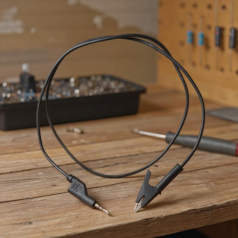 Banana Plug - 1/2 قطعة سلك اختبار كهربائي مزدوج