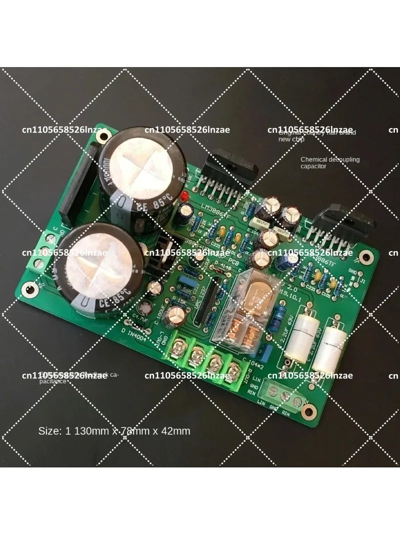 Diy Speaker - لوحة مكبر صوت LM3886 عالية الجودة