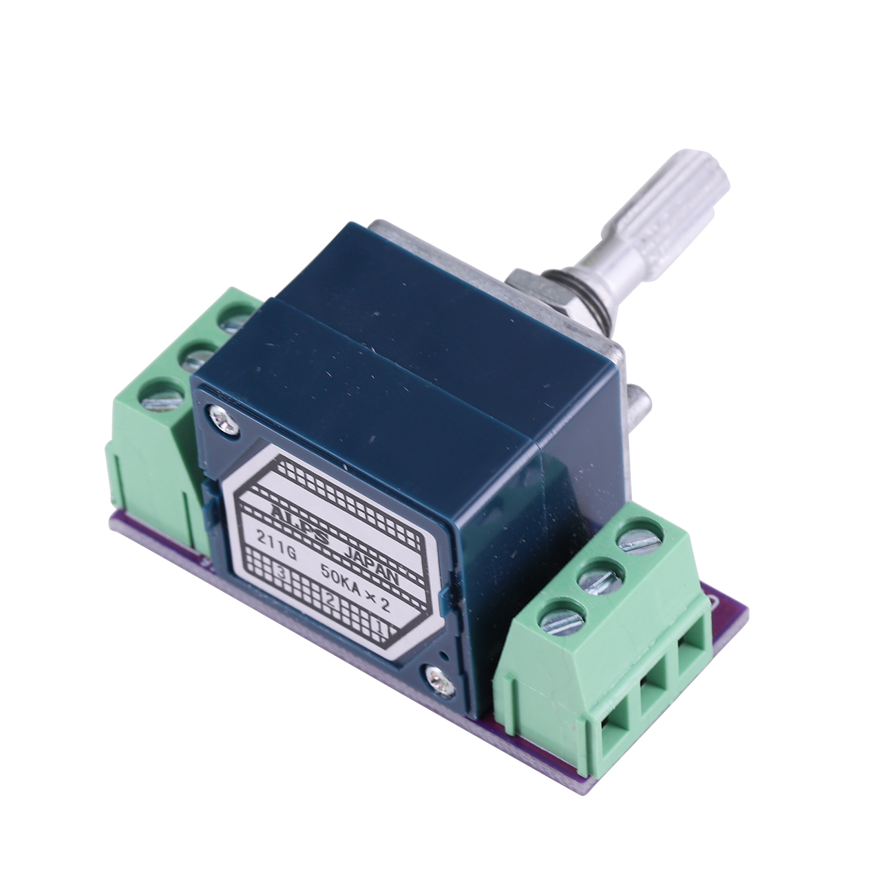 مقياس الجهد مع مقبض ، اليابان  - مراجعة Potentiometer 10K وسعره