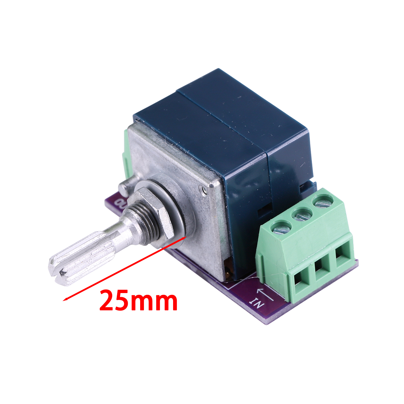 مقياس الجهد مع مقبض ، اليابان  - مراجعة Potentiometer 10K وسعره