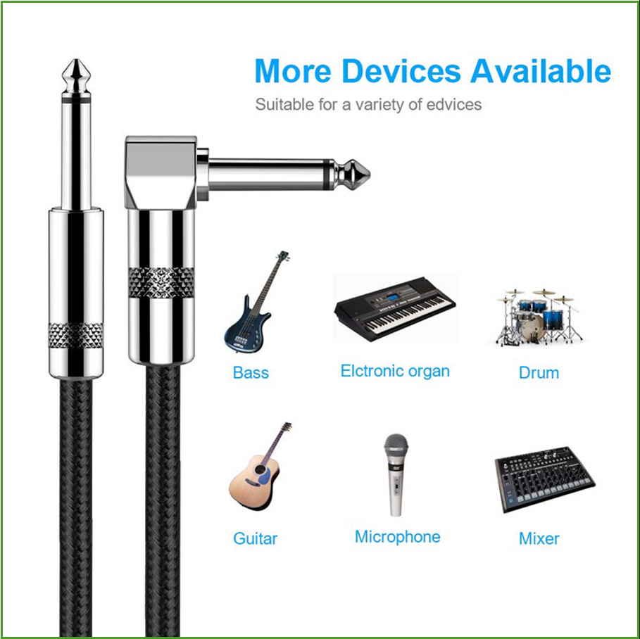 كابلات صوت 6.35 مم TRS 1/4 بوص - مراجعة Trs Cable وسعره