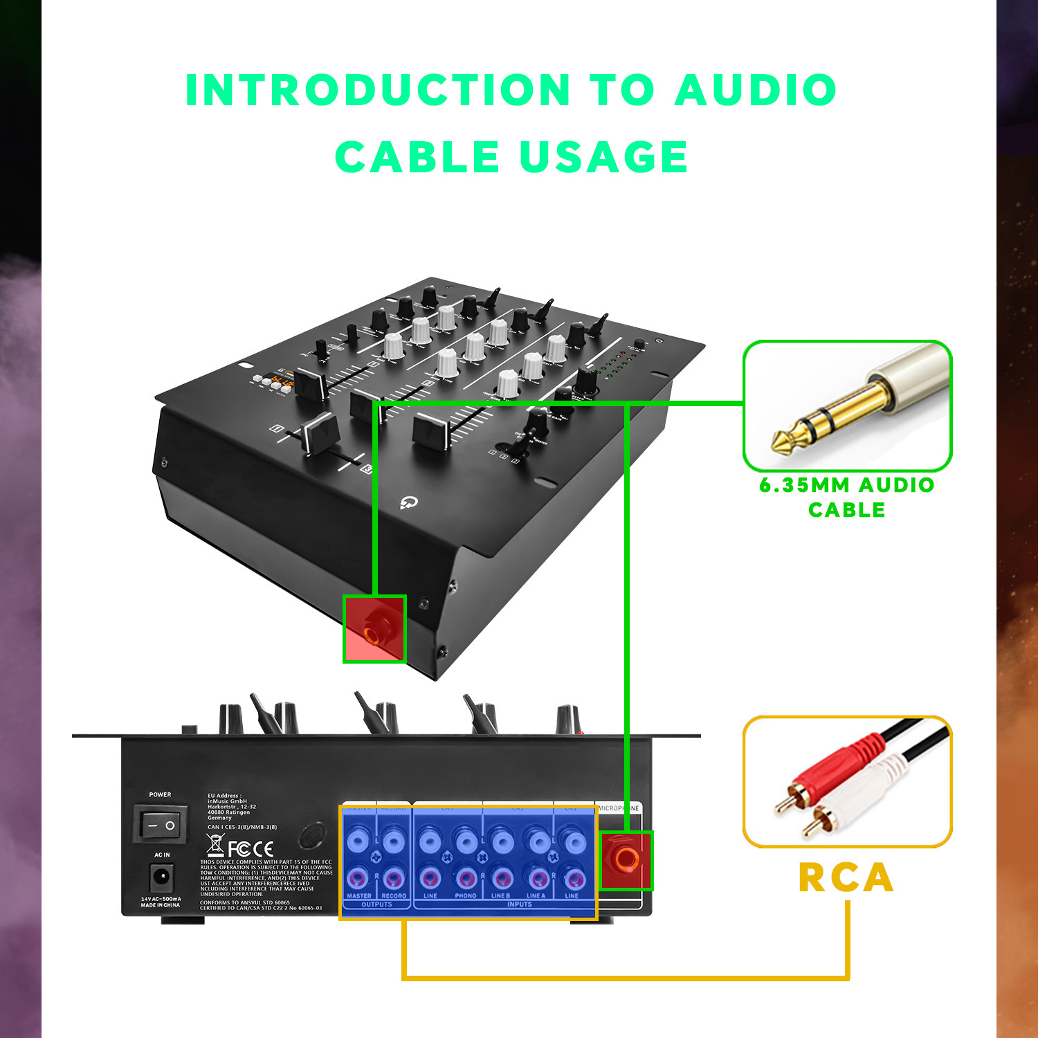 جهاز مزج صوتي احترافي بأربع قن - مراجعة Audio Interface وسعره