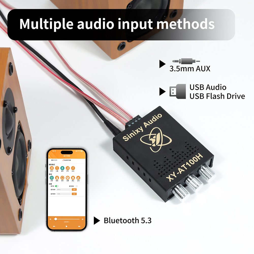 لوحة مضخم صوت ستيريو Sinixy Au - مراجعة Sbc Audio Amplifier وسعره