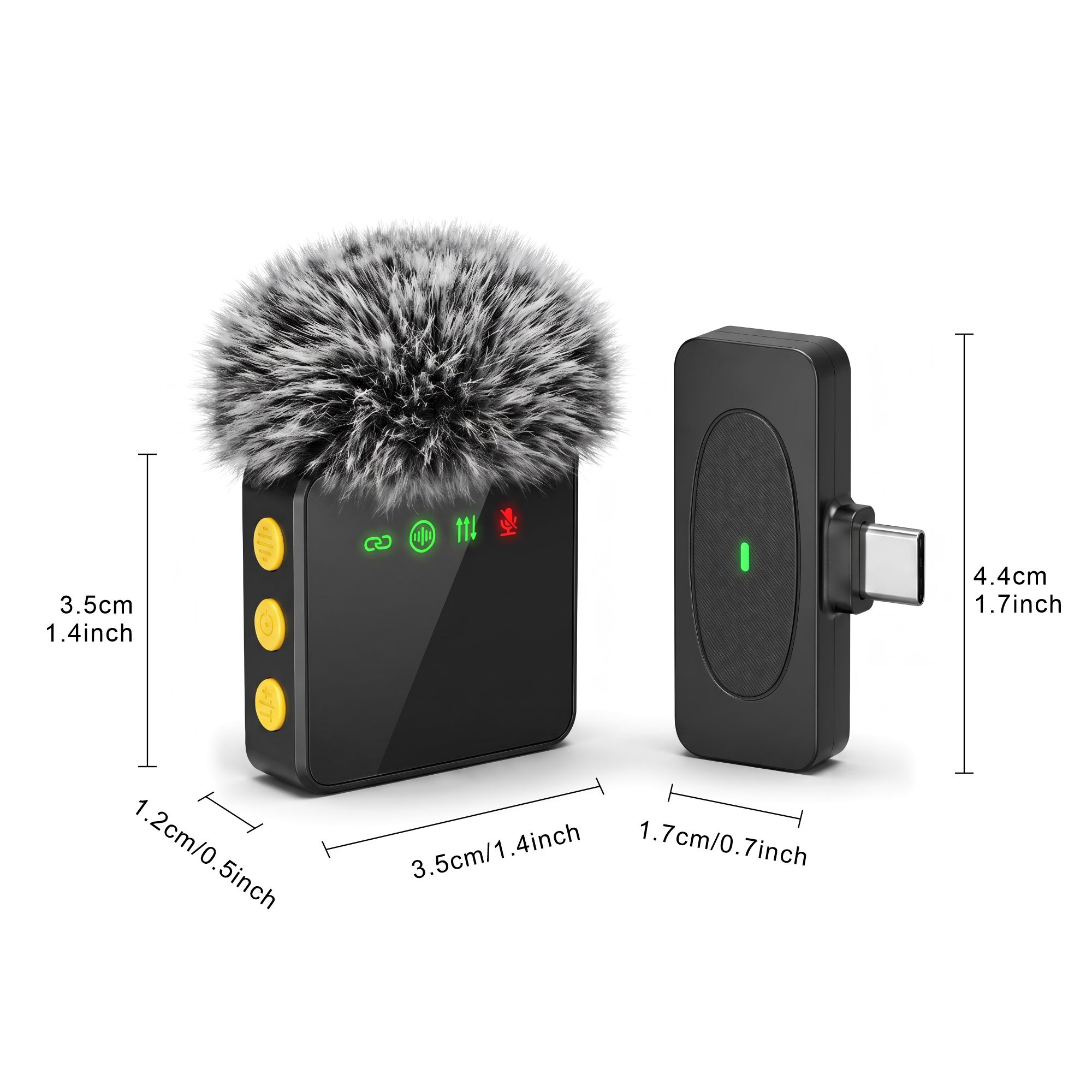 ميكروفون لافالير لاسلكي جديد،  - مراجعة Microphone Capsule وسعره