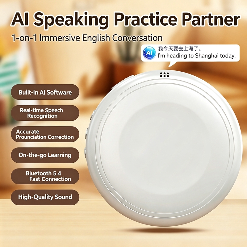 مترجم ذكي قابل للارتداء يدعم 1 - مراجعة Full Range Speaker وسعره