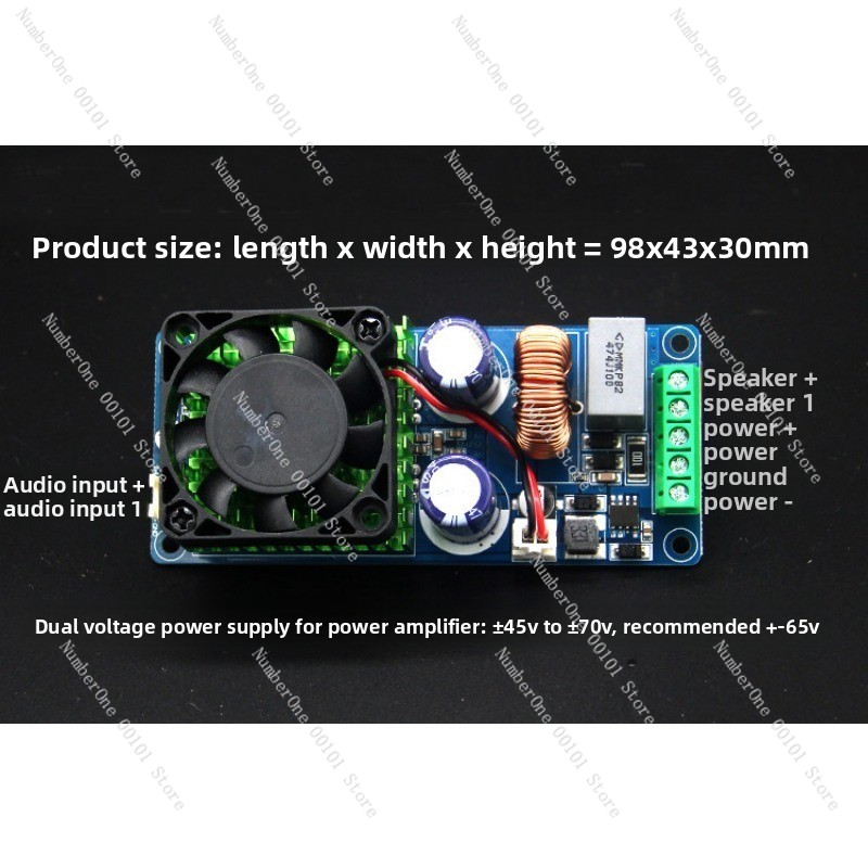 لوحة مكبر صوت أحادي من الفئة D - مراجعة Hifi Amplifier Board وسعره