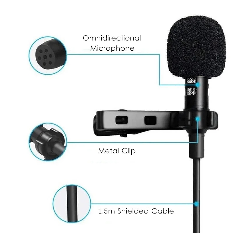 1-4 قطع من الميكروفونات المحمو - مراجعة Microphone Capsule وسعره