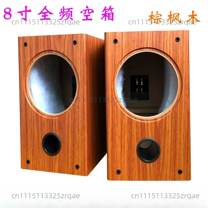 صندوق سماعات خشبي فارغ مقاس 8  - مراجعة Diy Speaker وسعره