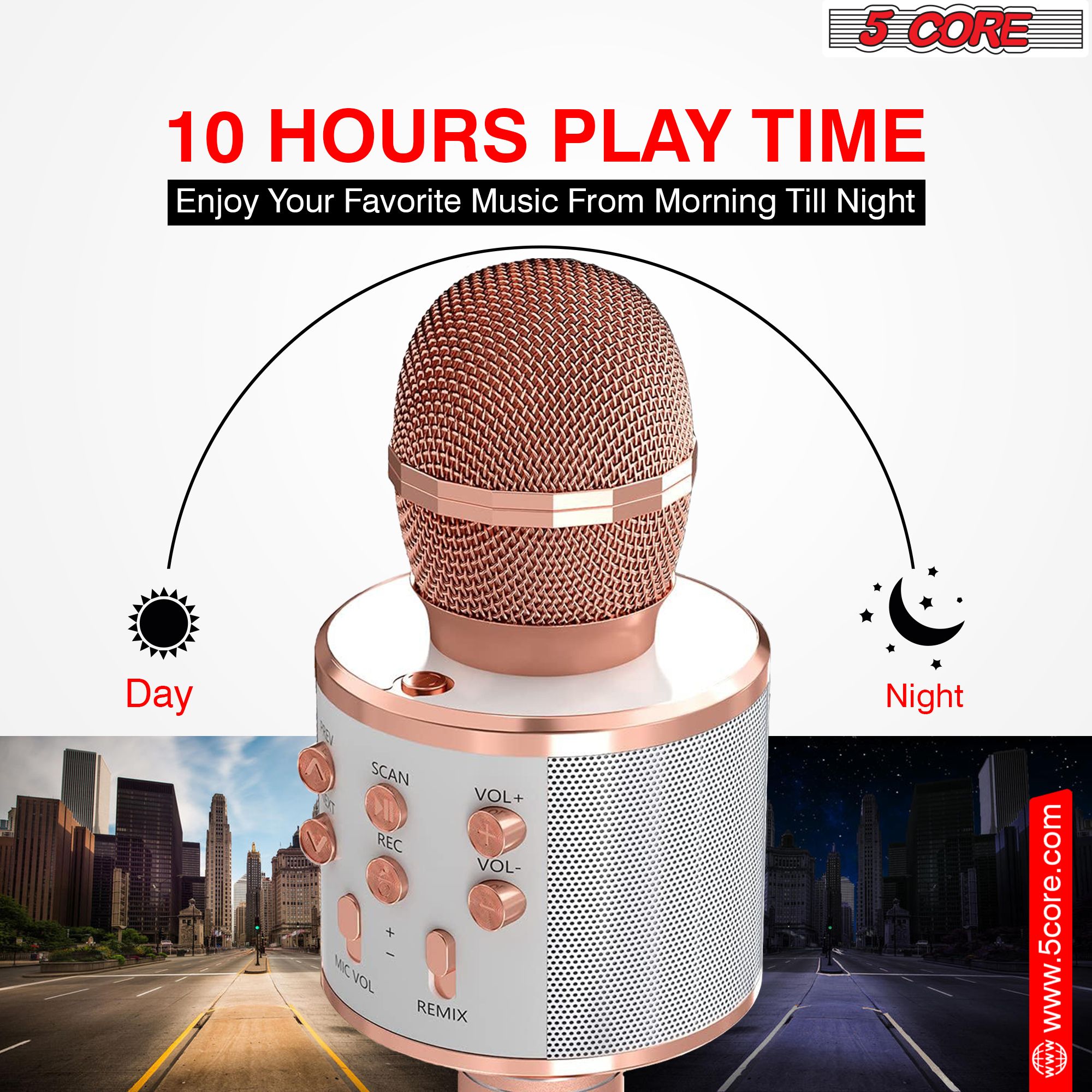 ميكروفون لاسلكي للكاراوكي مع م - مراجعة Speaker Wire وسعره