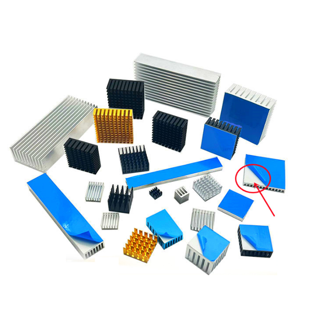 مشتت حراري من الألومنيوم لتبري - مراجعة Heatsink Aluminum وسعره
