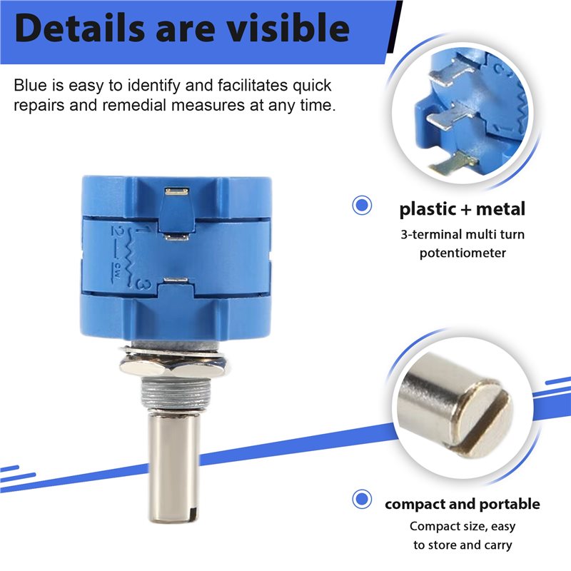 M01K 3590S-2-103L مقياس جهد دو - مراجعة Potentiometer 10K وسعره