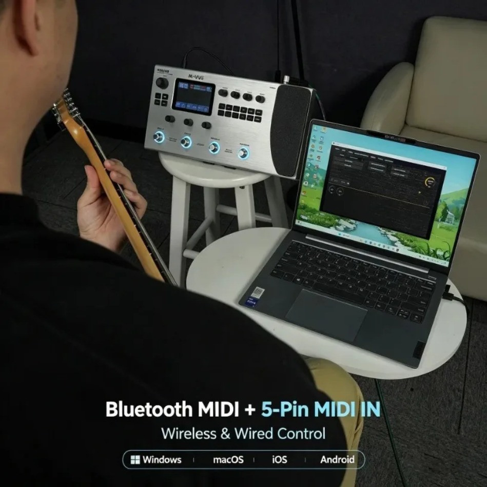 جهاز M-VAVE MK-300 لاسلكي لمحا - مراجعة Audio Interface وسعره