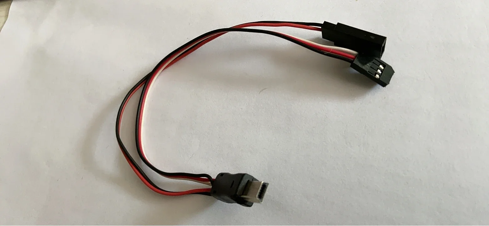 كابل طاقة USB صغير FPV AV (JR  - مراجعة Rca Cable وسعره