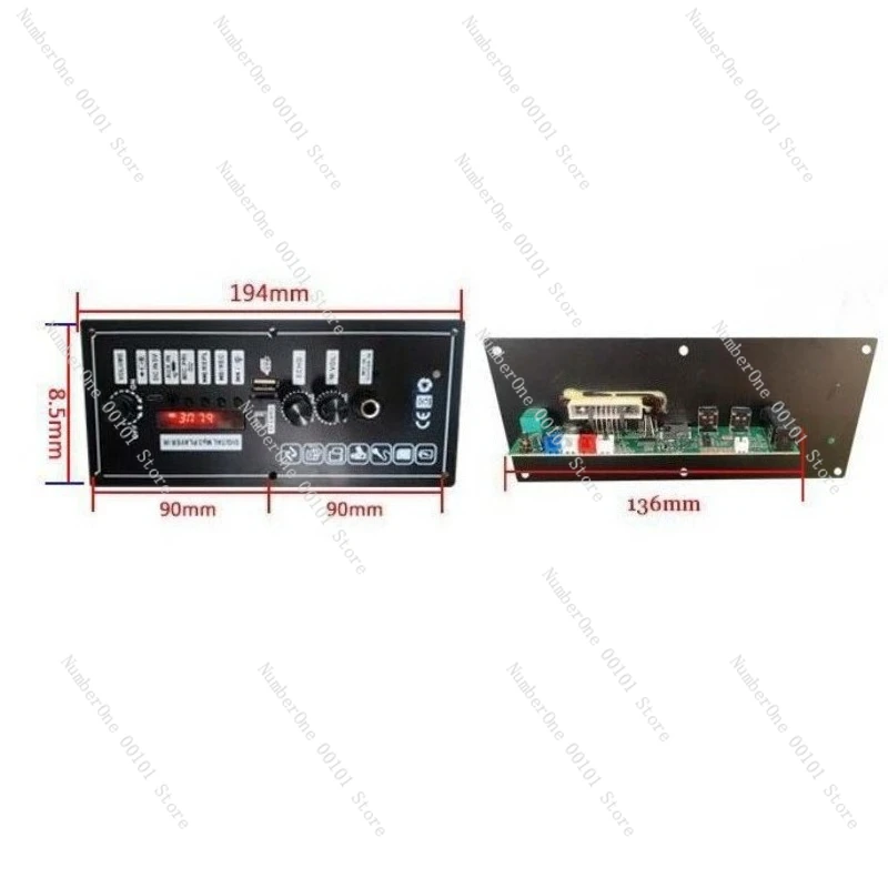 لوحة مكبر صوت بلوتوث 3.7 فولت- - مراجعة Diy Speaker وسعره