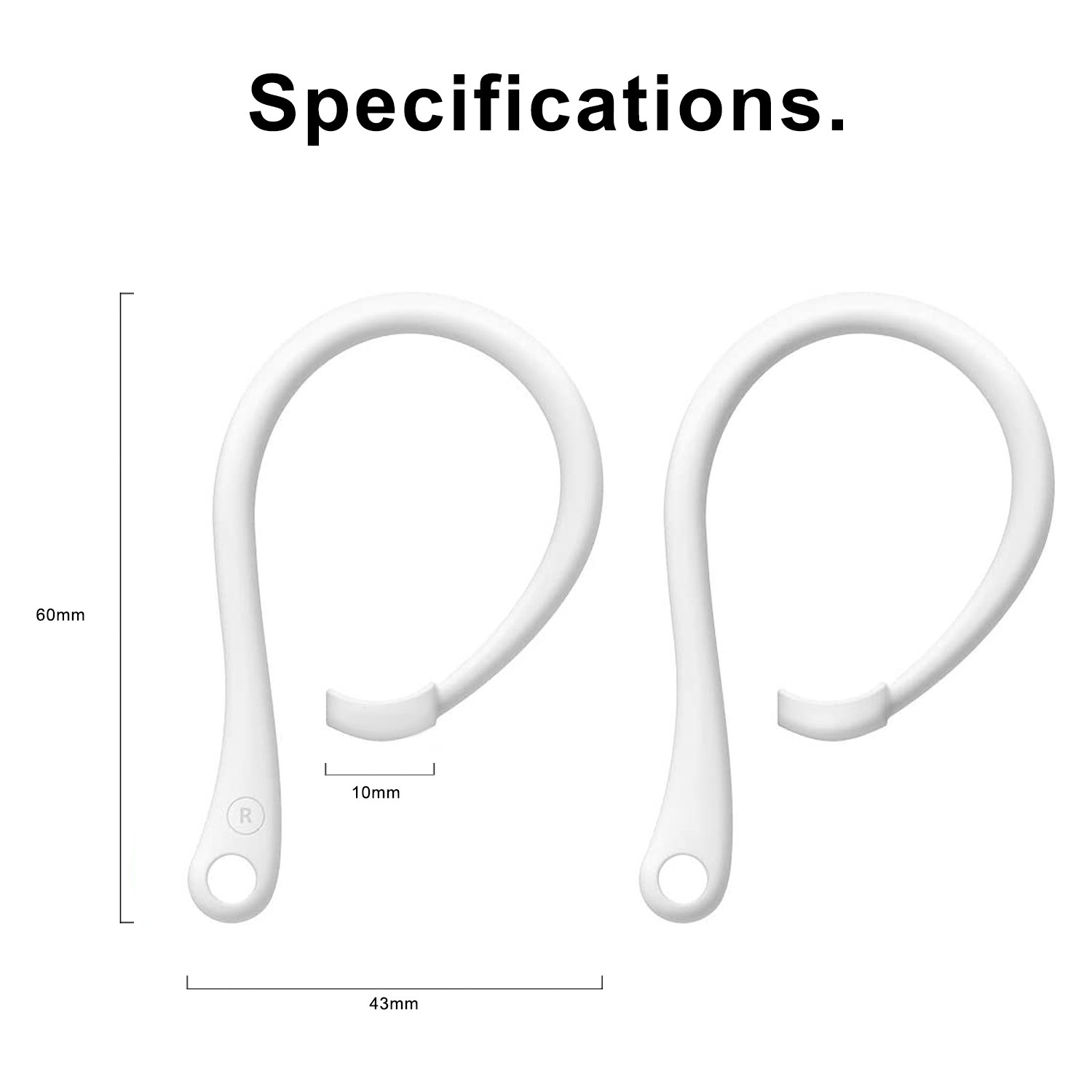 زوج واحد من خطافات الأذن المضا - مراجعة Headphone Parts وسعره