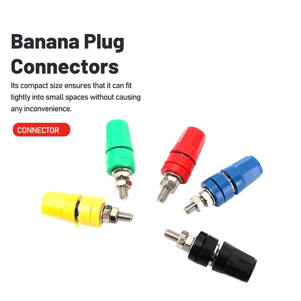 موصلات طرفية معزولة بمقاس 4 مم - مراجعة Banana Plug وسعره
