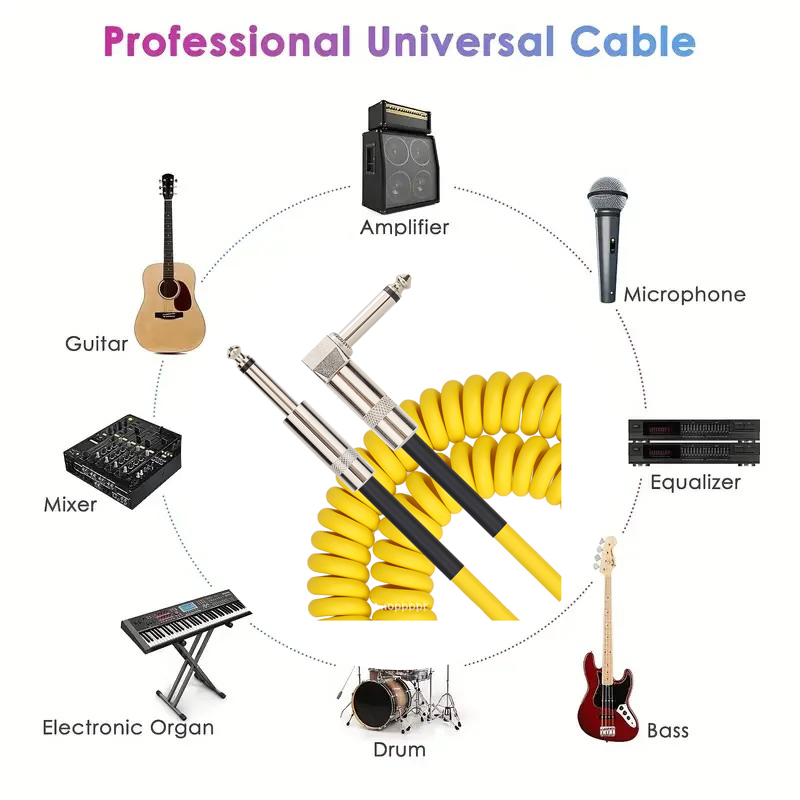 6.5 مللي متر كابلات الصوت TRS  - مراجعة Trs Cable وسعره