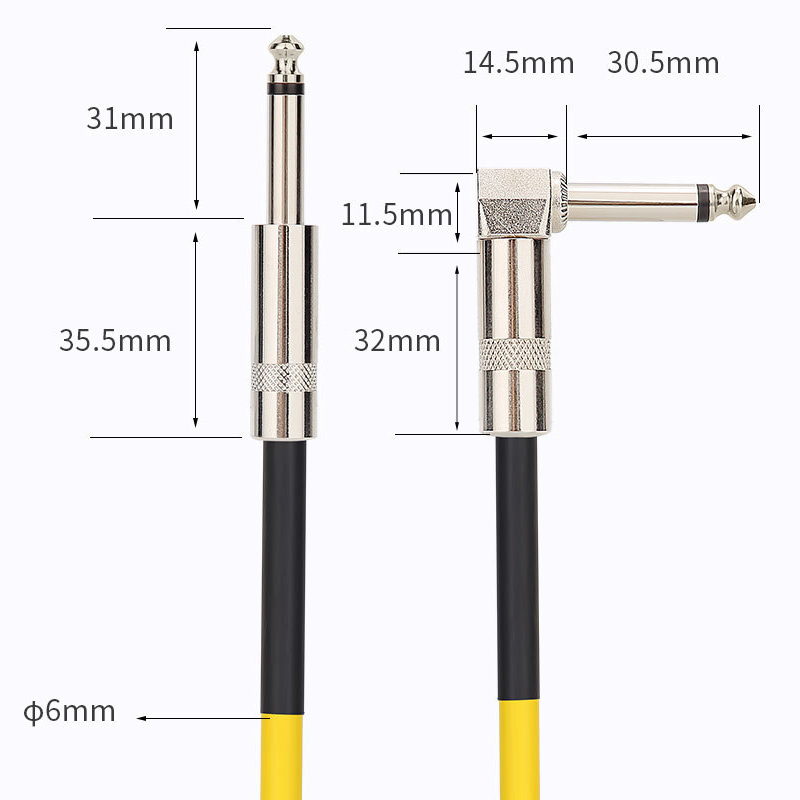 6.5 مللي متر كابلات الصوت TRS  - مراجعة Trs Cable وسعره