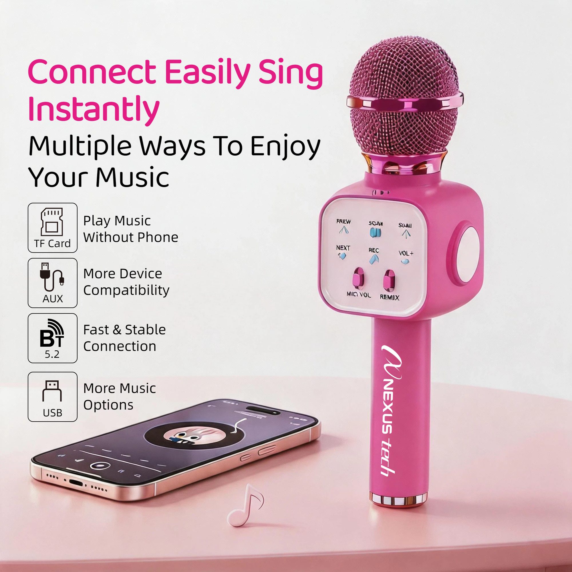 ميكروفون كاريوكي لاسلكي بتقنية - مراجعة Speaker Kit وسعره