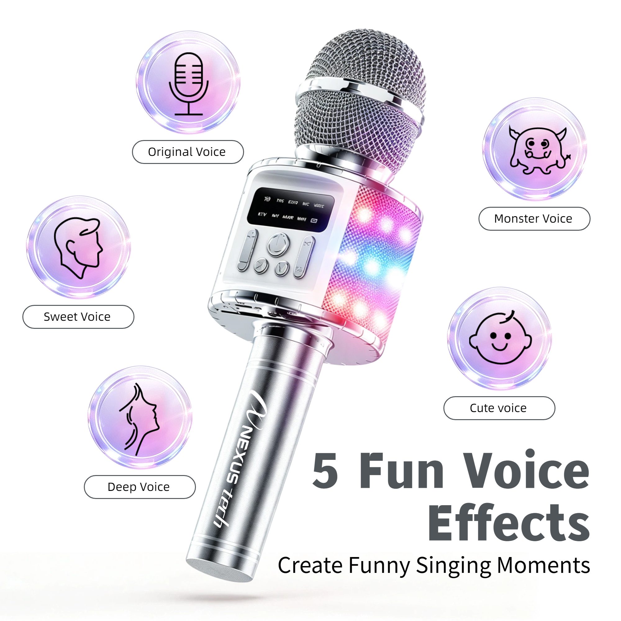 ميكروفون كاريوكي لاسلكي مزدوج  - مراجعة Speaker Kit وسعره