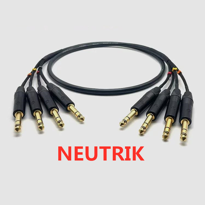 كابل صوت ستيريو متوازن NEUTRIK - مراجعة Trs Cable وسعره