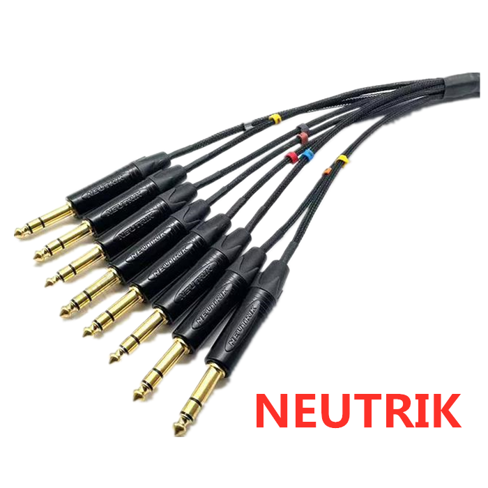 كابل صوت ستيريو متوازن NEUTRIK - مراجعة Trs Cable وسعره