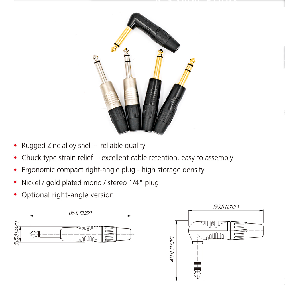 Neutrik's REAN 6.35 مللي متر س - مراجعة Trs Cable وسعره