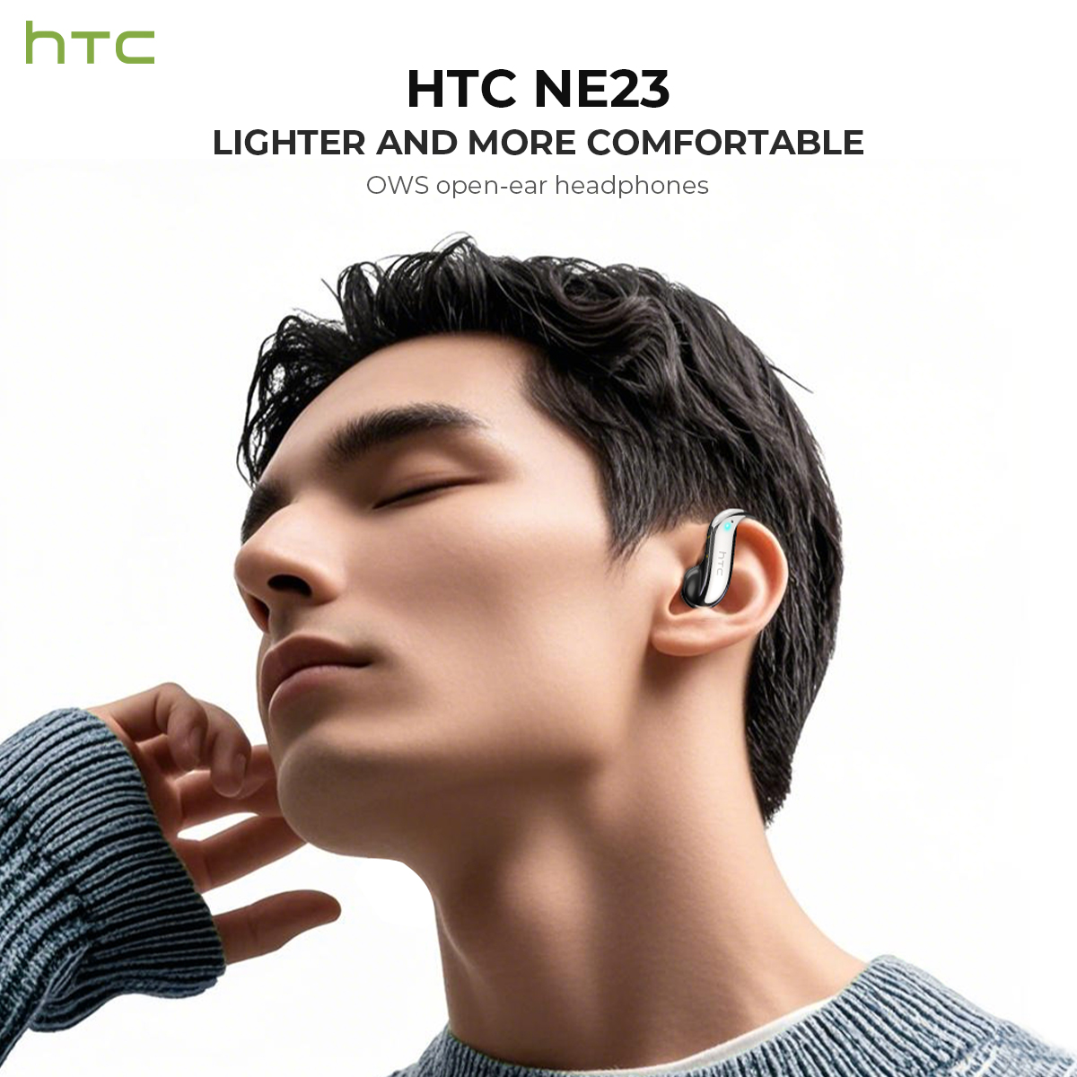 سماعات بلوتوث مفتوحة الأذن HTC - مراجعة Woofer وسعره