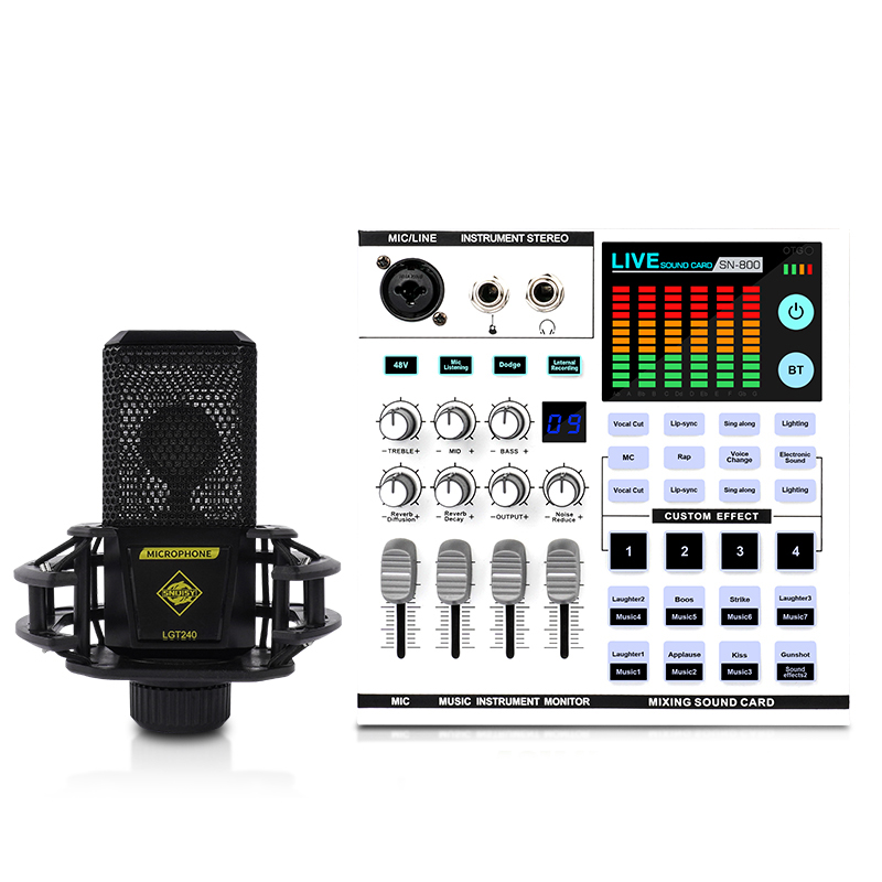 مجموعة واجهة صوتية مع ميكروفون - مراجعة Audio Interface وسعره