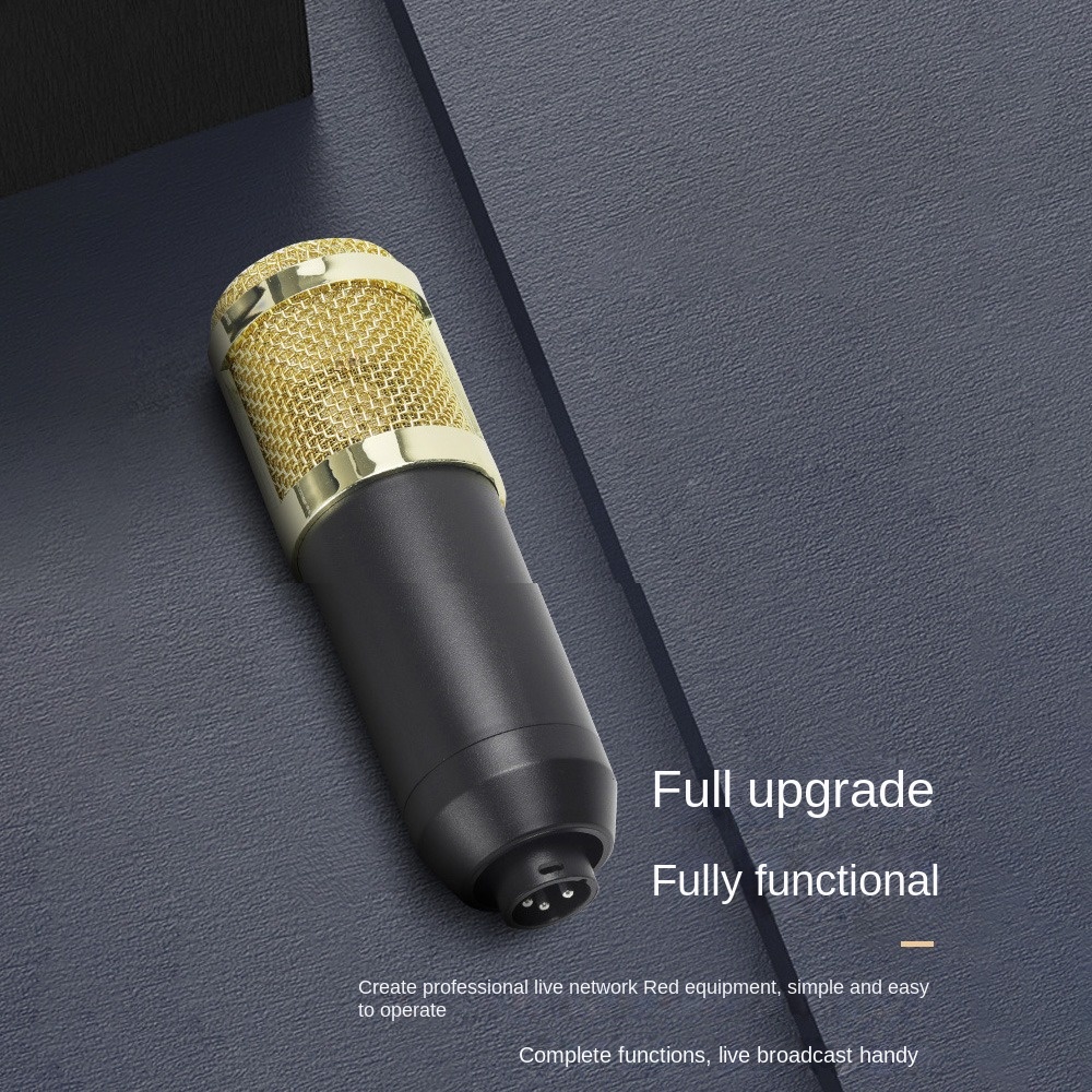 طقم ميكروفون مكثف BM800 للبث ا - مراجعة Condenser Microphone Kit وسعره