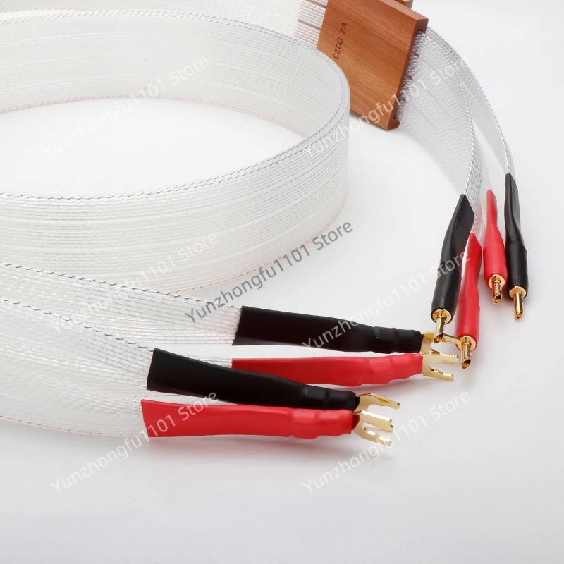 كابل سماعات 8N OCC مطلي بالفضة - مراجعة Speaker Wire وسعره