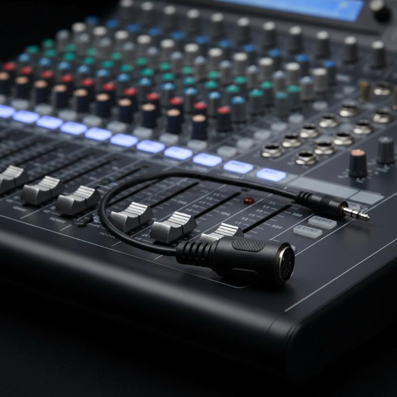 كابل محول MIDI DIN 5 إلى 3.5 م - مراجعة Trs Cable وسعره