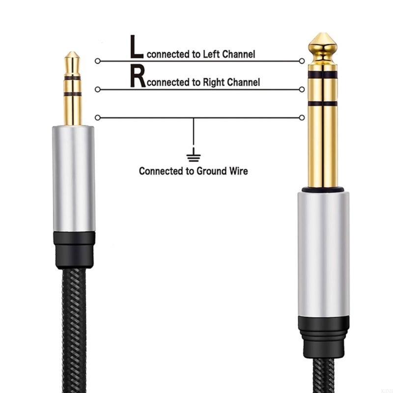 كابل موسيقى ستيريو K3NB بموصل  - مراجعة Trs Cable وسعره