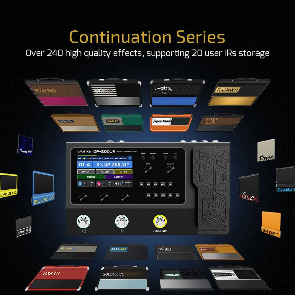 VALETON GP-200JR معالج جيتار ب - مراجعة Audio Interface وسعره