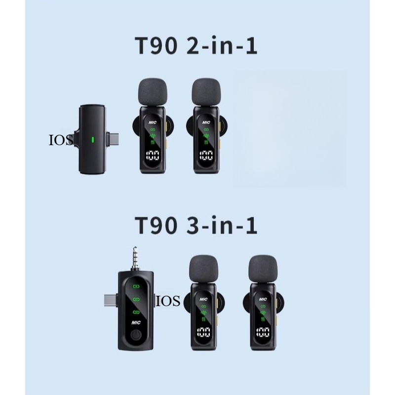 ميكروفون لافالير لاسلكي صغير ل - مراجعة Condenser Microphone Kit وسعره