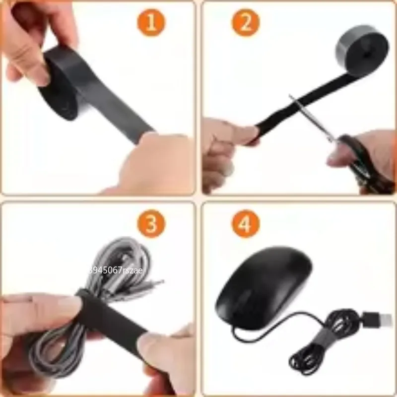 منظم كابلات، شريط تثبيت ذاتي ا - مراجعة Headphone Parts وسعره
